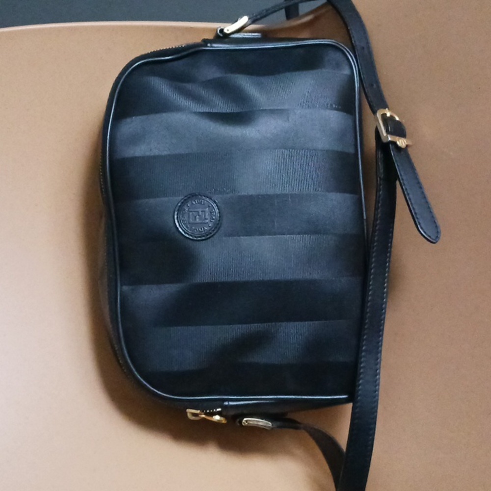 FENDI vintage Black Crossbody Bag